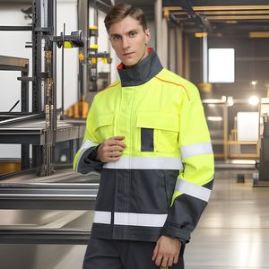 Chaqueta de Trabajo Ignífuga Xk 18009, Acrílico y Algodón, Corte Regular, para Industrias Químicas y Petroleras - Product Image 5