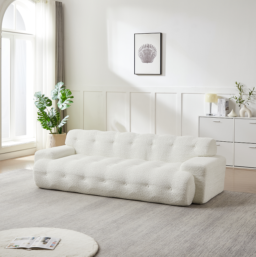 Blanc + Tissu + 3 places