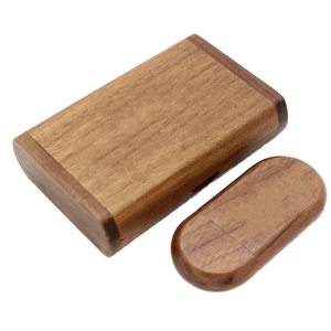 Nouvelle clé USB 2.0 en bois avec boîte 128 Go 64 Go 32 Go 16 Go 8 Go 4 Go 2 Go 1 Go 128 Mo Logo - Product Image 1