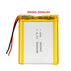 충전식 폴리머 리튬 배터리 955565 3.7v 5000mah 10000mah <span class=keywords><strong>2p</strong></span> Lipo 배터리 팩 배송 준비 - Product Image 2
