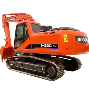 Excavadora de cadenas DOOSAN DH220LC-7 usada, 22 toneladas, excavadora coreana original, sistema hidráulico estable, bajo consumo de combustible - Product Image 1