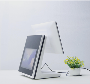 Terminal de point de vente à double écran tactile Android Win 15,6 + 11,6 pouces, caisse enregistreuse tout-en-un pour les magasins de détail - Product Image 1