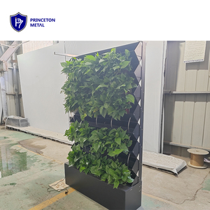 زارع حائط ذاتي الري ، درج زارع ألومنيوم عمودي ، حائط أخضر لمشروع المكتب - Product Image 1