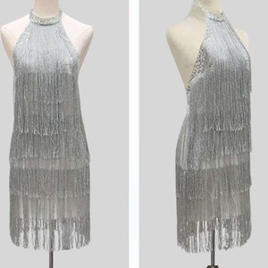 12m 13cm lebar grosir Polyester renda memangkas Strip rumbai pita rajutan tahap pakaian tirai Row Latin Dancewear rumbai pinggiran - Product Image 6