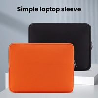 Aucase Housse pour ordinateur portable 13-15,6 pouces, sacoche pour tablette, sac messager léger en néoprène résistant à l'eau, portable