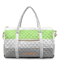 Sac de voyage matelassé grand format Achillean Rainbow, sac de week-end portable avec poches zippées, sac de sport pour le travail