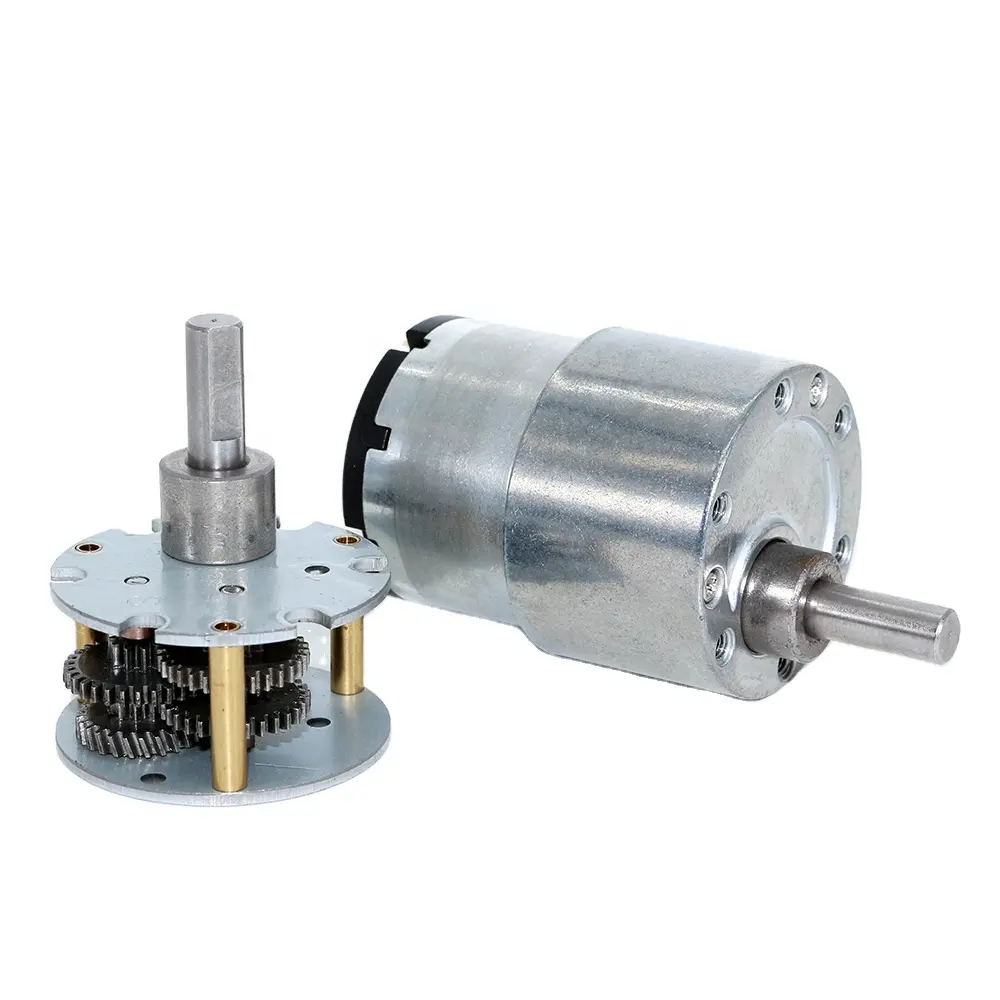 37mm diametro cambio motoriduttore Dc Brush Gear Motor 7-960 Rpm magnete permanente IE 1 3 mesi JGB37-520 Max 35kg.cm SZCMMOTOR