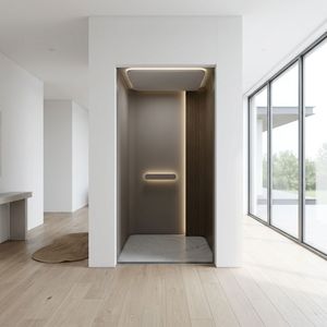 Ascensor Residencial Pequeño <span class=keywords><strong>para</strong></span> Áticos y Villas, <span class=keywords><strong>para</strong></span> Uso Personal de Personas con Discapacidad, Elevador Doméstico de 3 Paradas con Tracción sin Engranajes, 220V/380V - Product Image 4