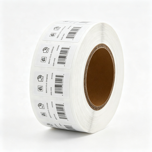 สติกเกอร์กระดาษ UHF RFID กันน้ำ 860 960 MHz แบบ Passive ระยะไกล สำหรับระบบจัดการสินค้าในไฮเปอร์มาร์เก็ต แบบกำหนดเองได้ - Product Image 4
