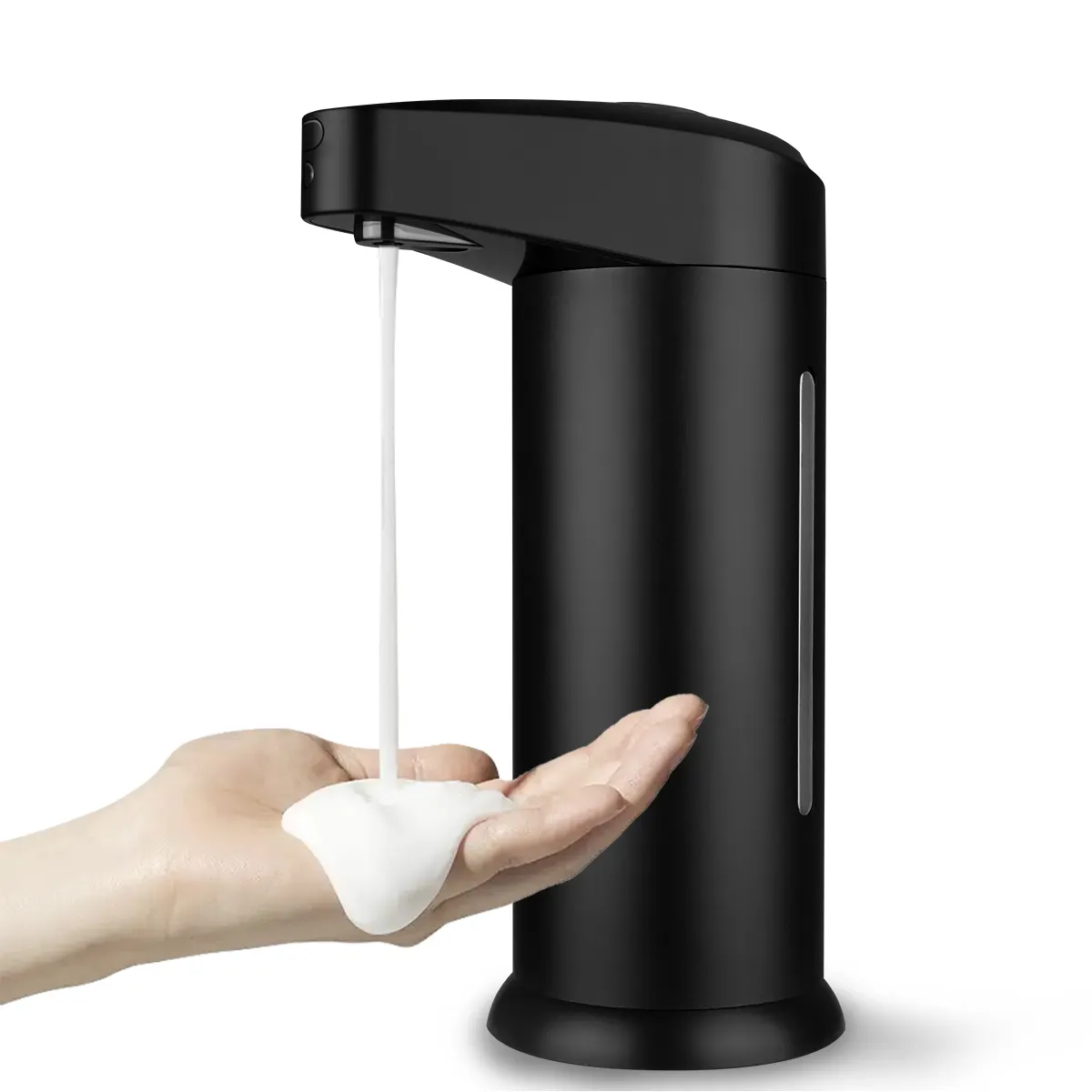 Dispensador automático de jabón, aerosol de Alcohol Hospital máquina desinfectante de manos dispensador de jabón sin contacto montado en la pared Sensor de movimiento