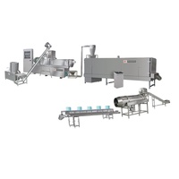 Chaîne de production automatisée de snacks soufflés au maïs à économie d'énergie et rentable, ligne de traitement des aliments à base de maïs, extrudeuse haute performance