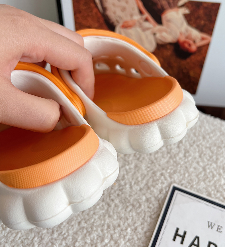 2023 Children's Soft Soled Slippers EVA Upper Slippers Sandals Kids Clogs Hole Shoes Summer Garden Shoes
