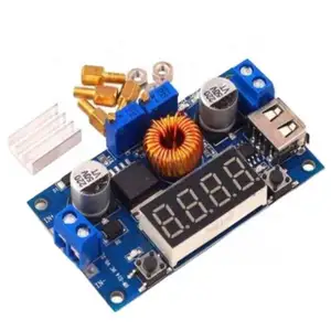 Módulo de potencia reductor de corriente constante de voltaje constante 5A con pantalla de dígitos LED