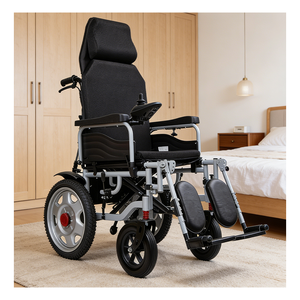 Kursi Roda Elektrik yang Dapat Direbahkan untuk Membantu Dewasa dengan Rehabilitasi Neurologis dan Mobilitas Mandiri. - Product Image 3