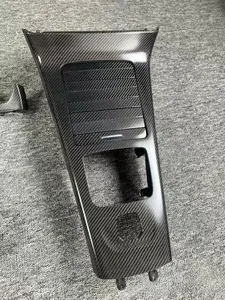 Reemplazo de Panel de Consola Central y Molduras Interiores de Fibra de Carbono Real para Mercedes Benz CLA W177 A180 A200 - Product Image 2