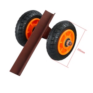 6-Inch Pneumatisch Rubberen Wiel Nieuwe Staat Handtruck Trolley Kar Kruiwagen Band En Wiel - Product Image 4