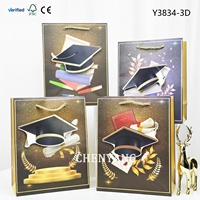 Sac en papier classique écologique laminé pour bijoux, fleurs, cadeaux de Pâques, de remise de diplôme, pour hommes et femmes, pour maman, pour la fête des pères, rose