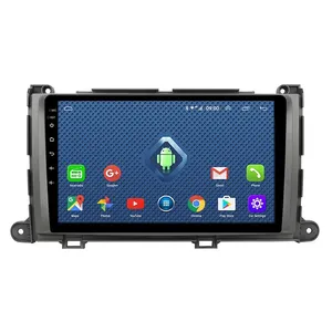 Wanqi 4G Lte 9 Zoll Android 11 Auto DVD-Player Radio Video Audio Stereo-Navigations system für Toyota Sienna 2010-2014 Multimedia