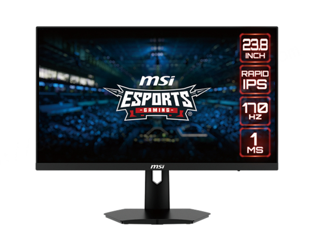 G244F New 23.8-inch Rapid IPS 1920x1080 LCD Desktop Pc Monitor Game 170Hz 1ms GTG Anti-blue Light Screen DP AMD FreeSync Wide