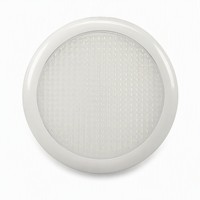Lumière de toit LED marine ultra-mince 3 pouces 7 pouces étanche 12V-24V pour intérieurs de bus et de camping-cars, accessoires d'éclairage intérieur automobile