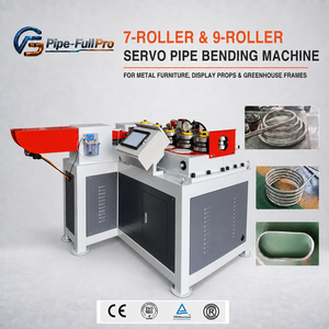 Machine à cintrer les tubes de serre multi-rouleaux pour la fabrication d'arches de tailles variables pour tunnels horticoles, pépinières et hangars agricoles - Product Image 1