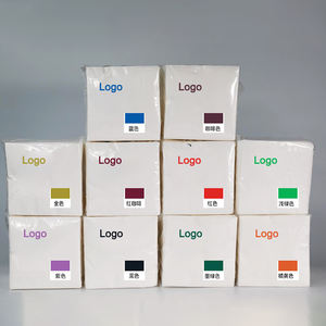 Салфетки для ресторанов на заказ, бумажная салфетка для гостиничного бара, кафе, натуральная древесная масса, 2/3/4 слоя, салфетка для лица с логотипом - Product Image 6