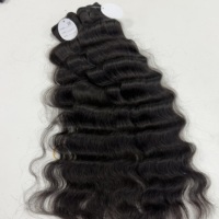 Extensions de cheveux humains indiens de qualité supérieure, bruts, non traités, naturels, en lots