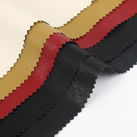 Tissu en cuir synthétique PU personnalisé pour fabricants de sacs tissu en cuir végétalien recyclé coton métal soie