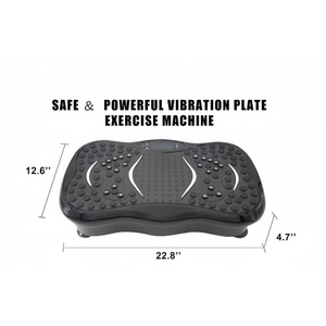 Plataforma Vibratoria Antideslizante Personalizable para Interiores, Plataforma Vibratoria para Ejercicio, Tabla Vibratoria Deportiva para Gimnasio con Correa de Tracción - Product Image 2