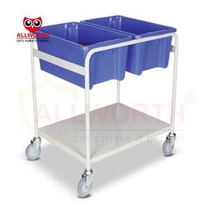 बहु-कार्यात्मक लोकप्रिय एक्सप्रेस पाउडर लेपित वर्कप्लेट परिवहन ट्रॉली ले जाने के लिए सुविधाजनक - Product Image 6