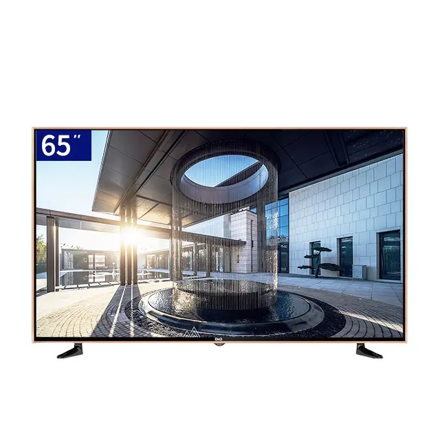 China günstigen Preis Großhandel Flach bild fernseher 65 Zoll LED Smart-TV-Fernseher 4k Ultra HD mit BOE-Panel