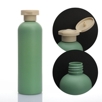 Bouteille ronde PE Morandi 250 ml personnalisable et recyclable à faible saturation pour shampoing, gel douche, après-shampoing, désinfectant pour les mains, soins de la peau