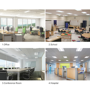 Tiết Kiệm Năng Lượng Trong Nhà Văn Phòng Trường Học Thép Tấm Smd 24W 36W 40W <span class=keywords><strong>50W</strong></span> <span class=keywords><strong>Led</strong></span> Troffer Trang Bị Thêm <span class=keywords><strong>Kit</strong></span> - Product Image 4