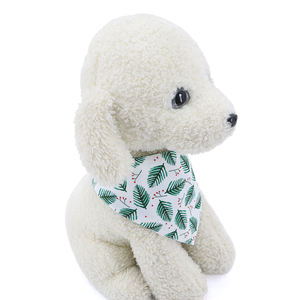 Todas las estaciones logotipo personalizado algodón mascota Bandana perro y gato bufanda con patrón Animal accesorio para cachorro gato para verano invierno - Product Image 5