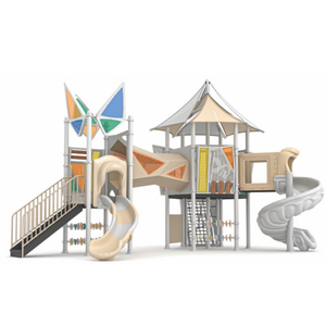 Scivolo di plastica educativo parco a tema della città grande attrezzatura per il divertimento all'aperto altro parco giochi - Product Image 6