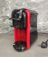 Cafetera Italiana Pequeña, Portátil, Automática, de Acero Inoxidable, con Control Digital, 19 Bares de Presión, Autolimpiante, para el Hogar