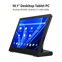 Nouvelle tablette Android 10,1 pouces RK3568 avec écran tactile de type L, plaque signalétique électronique DC, 2+16 Go, prise en charge USB et PoE variable, compatible OEM/ODM pour entreprises