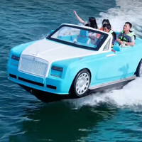 Yacht en fibre de verre haute performance 130 CV, propulsé à l'essence, pour sensations aquatiques, modèle star des médias sociaux, télécommandé, fabriqué à la main