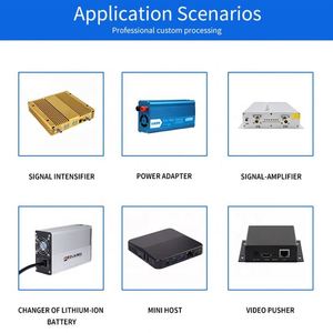 Factory Professional OEM Customization CNC Milling Machining Aluminum Extrusion <b>Enclosure</b> Electronic Control Box Case IP54 - Product Image 5