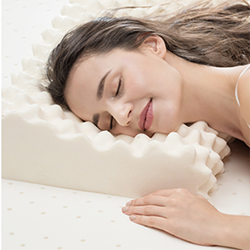 Massage Neck Contour Orthopedic Memory <strong>Foam</strong> Natural Dunlop Cervical Nap Well Sleep Thailand Hotel Bedding <strong>Latex</strong> <strong>Pillow</strong> - Product Image 2