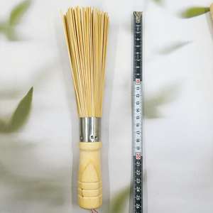 Cepillo para ollas de bambú, cepillo de bambú natural de mango largo, cepillo de cocina ecológico de filamentos de bambú natural, estropajo para ollas, cocina - Product Image 2