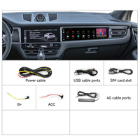 Autostereo 15 "Android 13 GPS para coche para Porsche Macan 2018-2023 unidad principal de navegación reproductor Multimedia Pantalla de entretenimiento