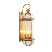 Lampe murale extérieure étanche de style français vintage VH E27 pour hôtel, maison, allée, escalier, éclairage décoratif extérieur