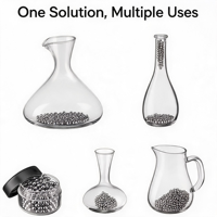 Fabricante de Perlas de Limpieza de Acero Inoxidable a Medida, Solución OEM