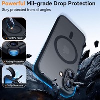 Coques de téléphone antichoc en gros, magnétiques, fines, coque de protection pour iPhone 17, 17air, 17promax