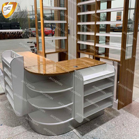 Comptoir de caisse écologique Jiachenxin JCX-sy pour supermarché, bureau de caissier 600x600x875mm, origine Shandong