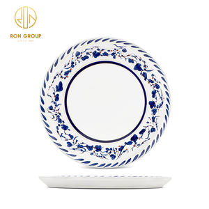 Cafetería tradicional, tienda de café, comida rápida, cerámica, 12,5 pulgadas, <span class=keywords><strong>Pasta</strong></span>, <span class=keywords><strong>Pizza</strong></span>, plato de comedor redondo, cubiertos de cena de porcelana para restaurante - Product Image 6