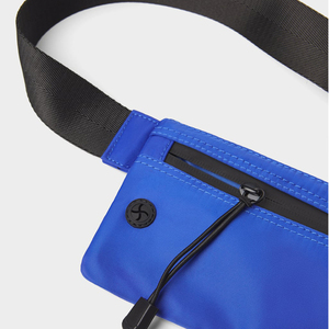 Riñonera para correr negra plana de nailon con logotipo OEM personalizado riñonera deportiva riñonera para gimnasio - Product Image 4
