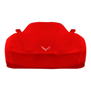 Housse de voiture personnalisée pour Chevrolet <span class=keywords><strong>Corvette</strong></span> <span class=keywords><strong>C4</strong></span> ZR1, tissu élastique en velours doux, protection complète contre la poussière pour l'extérieur - Product Image 5
