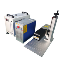 Machine de marquage laser UV 3D de bureau 5W 10W à mise au point dynamique pour gravure sur surfaces courbes, verre, plastique, PCB